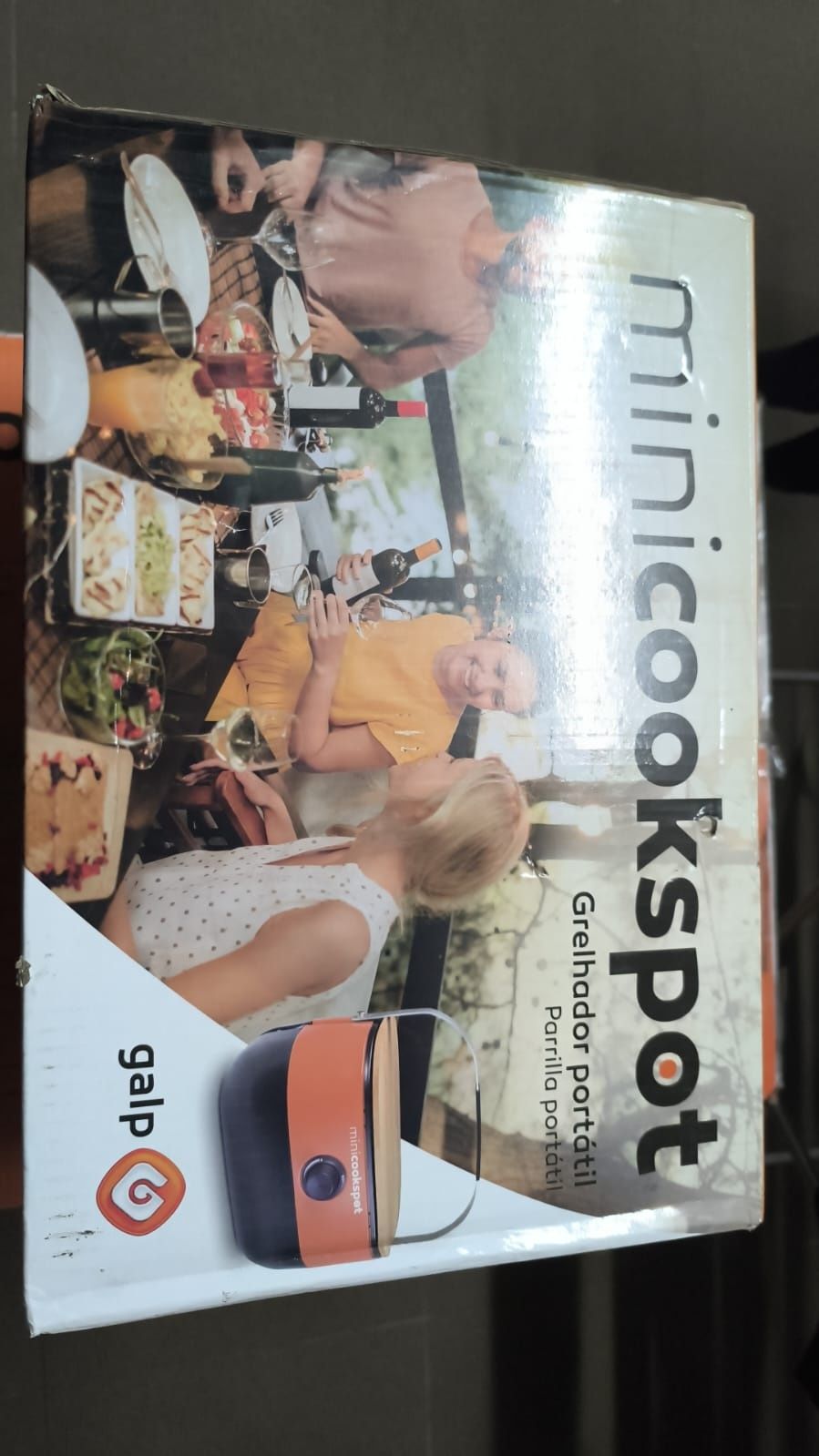 GRELHADOR a Gás Portátil Minicookspot