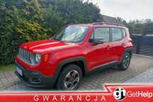 Jeep Renegade GWARANCJA GetHelp, Zarejestrowany w Polsce, Udokumentowany przebieg