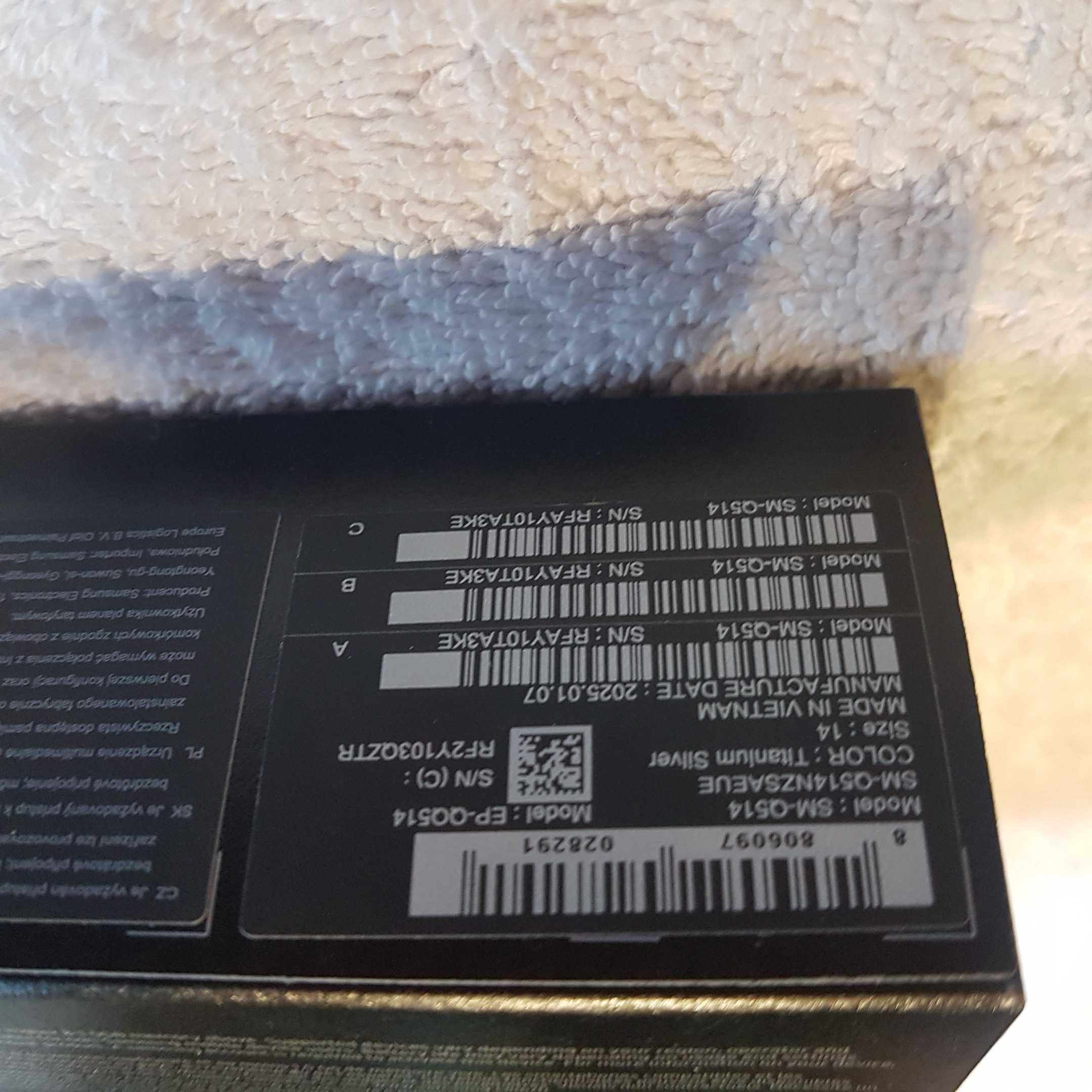 Smartring SAMSUNG Galaxy Ring silver 14 Tytanowo-srebrny na gwarancji