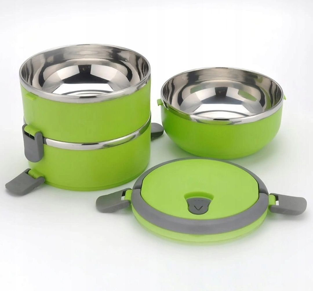 Termos obiadowy termiczny 1 L turystyczny pojemnik pudełko lunch box