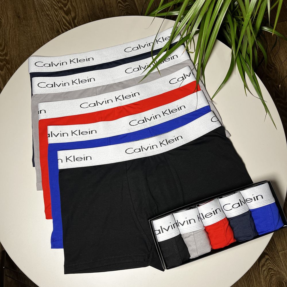 Чоловічі труси боксери Calvin klein White