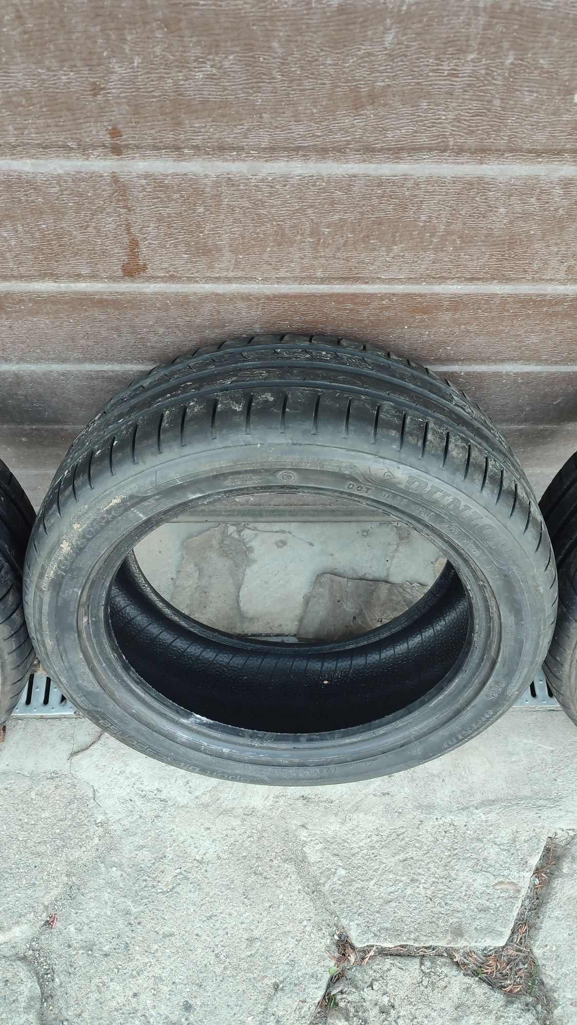 Opony letnie 195/50R16" Dunlop  Ładny bieżnik niezniszczone