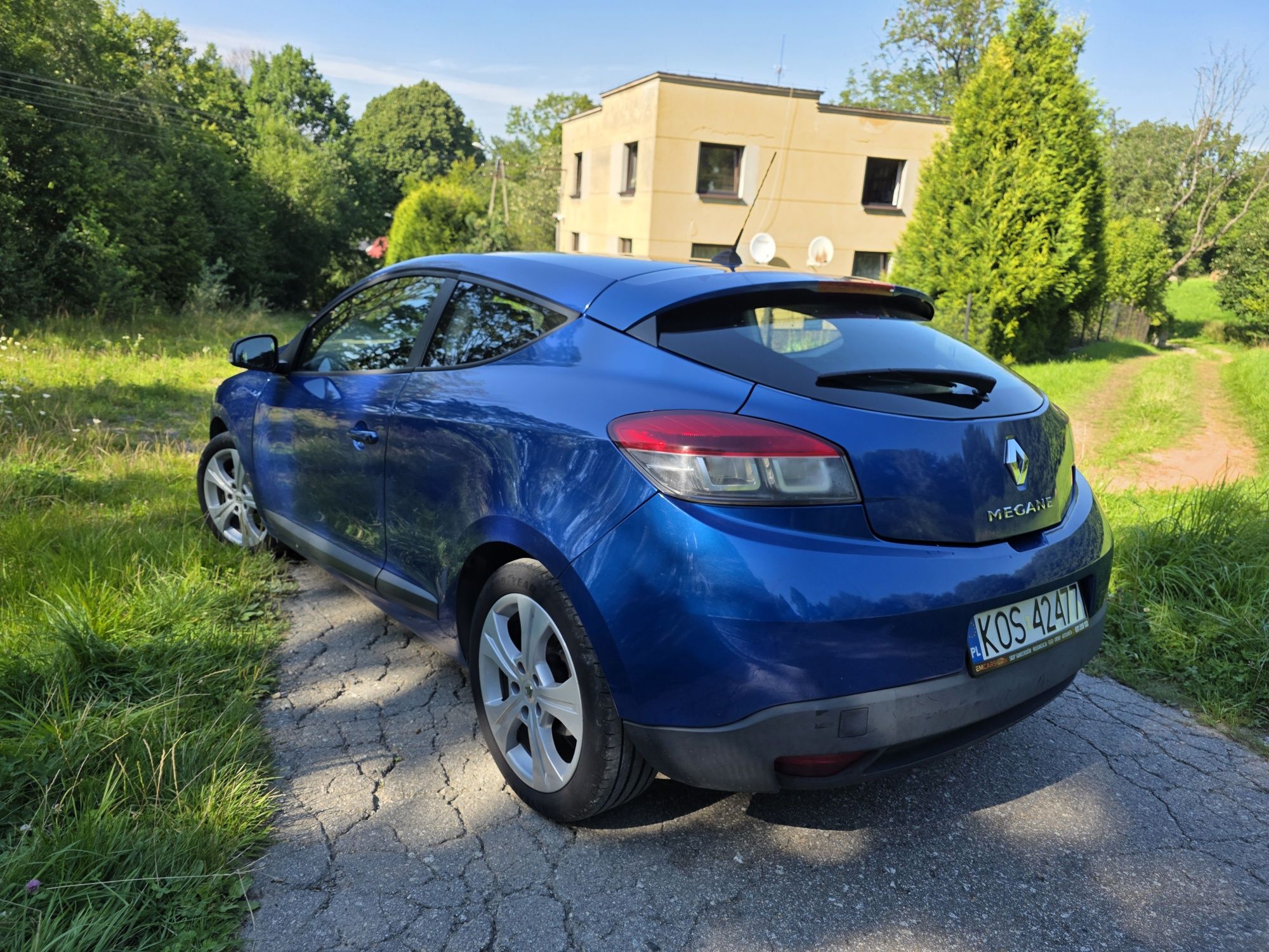 Renault megane 3 coupe 1.5 dci 2009r klima navi alu17