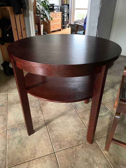 Stół modernistyczny, vintage, lata 50te po renowacji