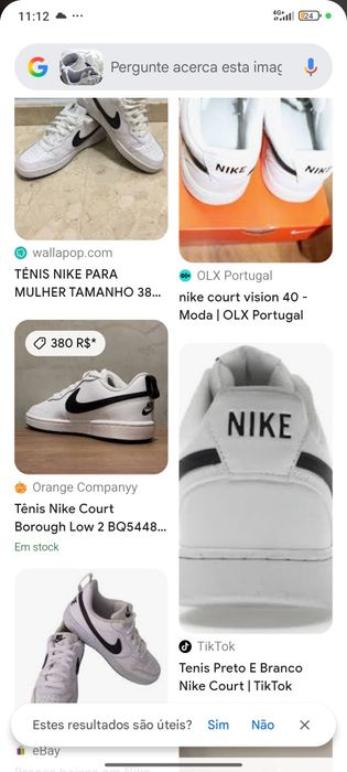 Vendo sapatilhas Nike tmnh 38 estou a vender porque me  parou de servi