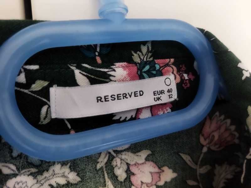 Sukienka w kwiaty Reserved. Jak nowa. Rozmiar 40 L