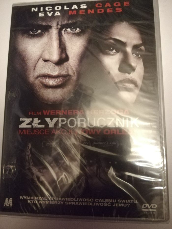 Zły Porucznik nowy film DVD w folii, Nicolas Cage i Eva Mendes