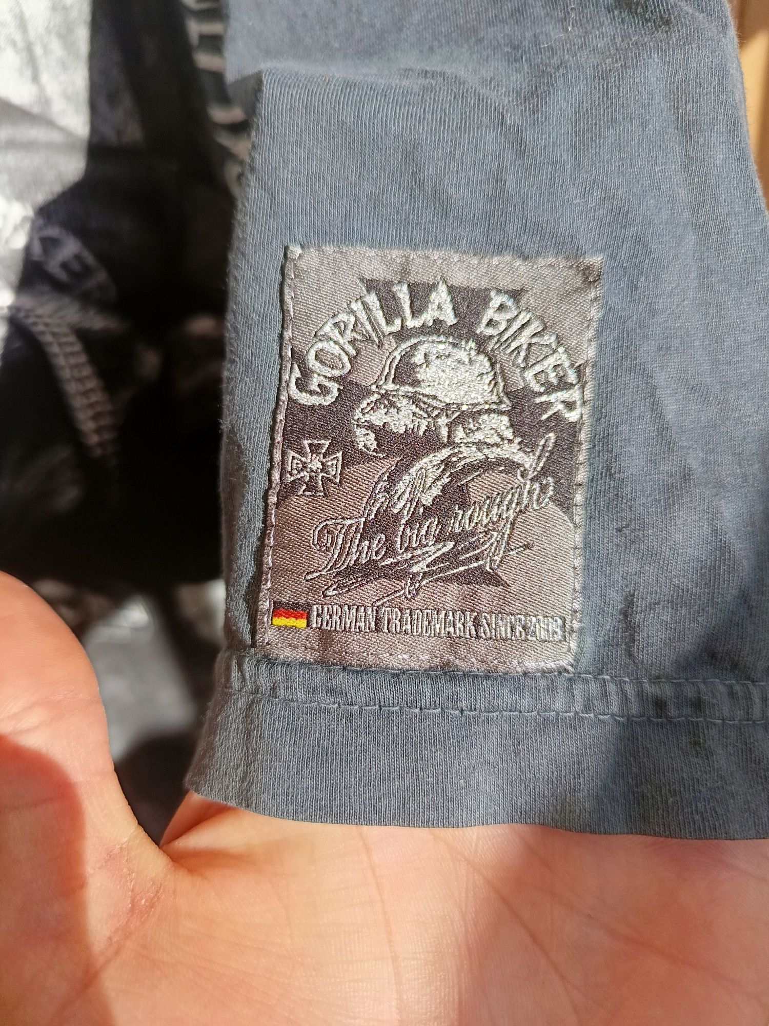 Koszulka T-shirt Silberrücken Gorilla Biker size 4XL Vintage Oldschool