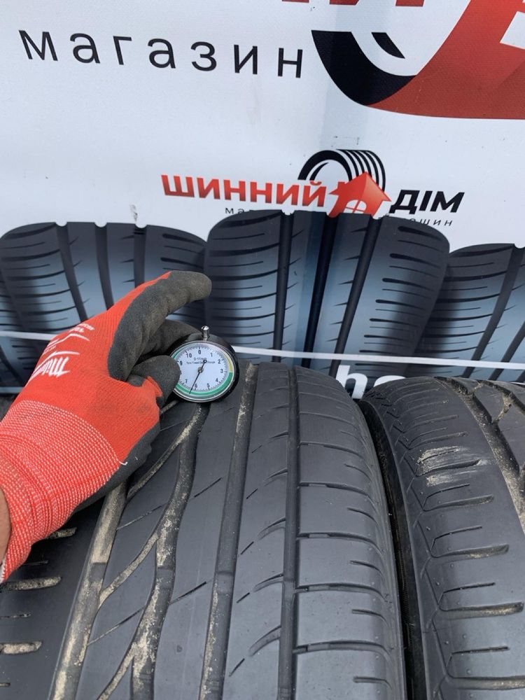 Шини 215/50 R17  пара Bridgestone 2022p літо  6,2мм