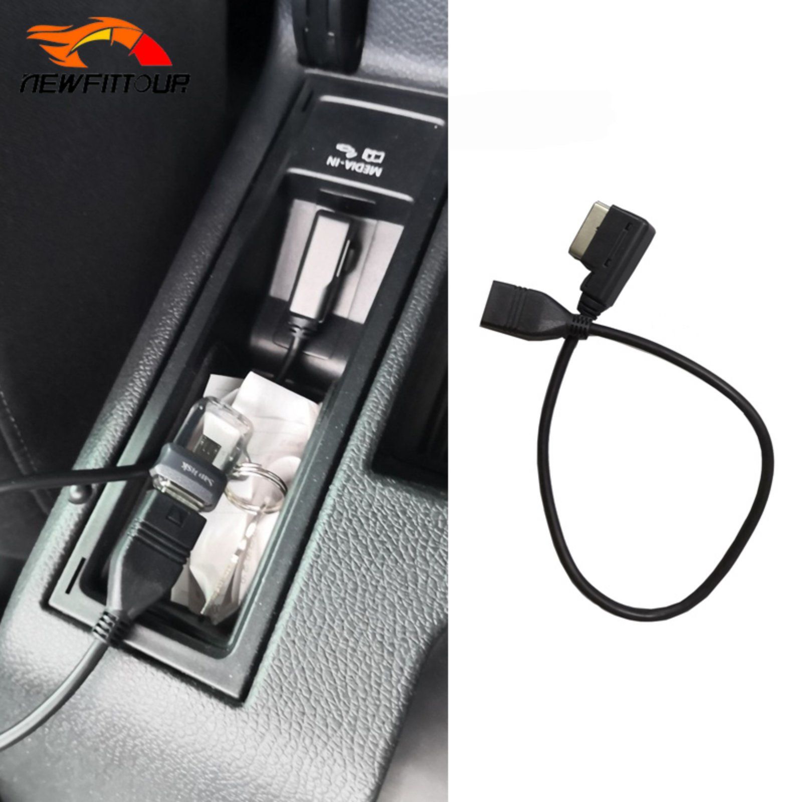 USB адаптер шнур кабель mdi mmi ami media in Vag Audi Volkswagen