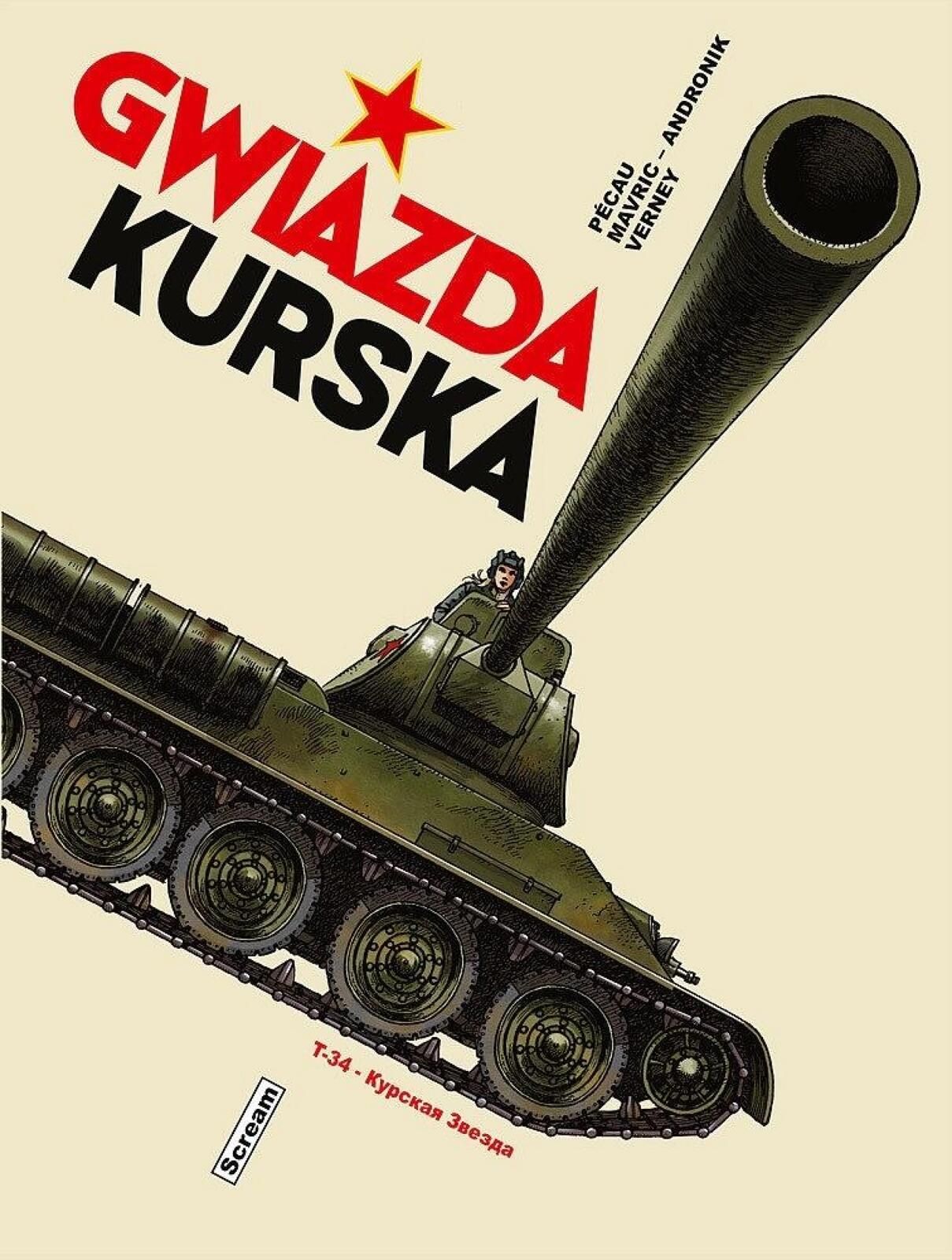 Gwiazda Kurska Scream Comics Pecau Rok wydania: 2023, oprawa: twarda