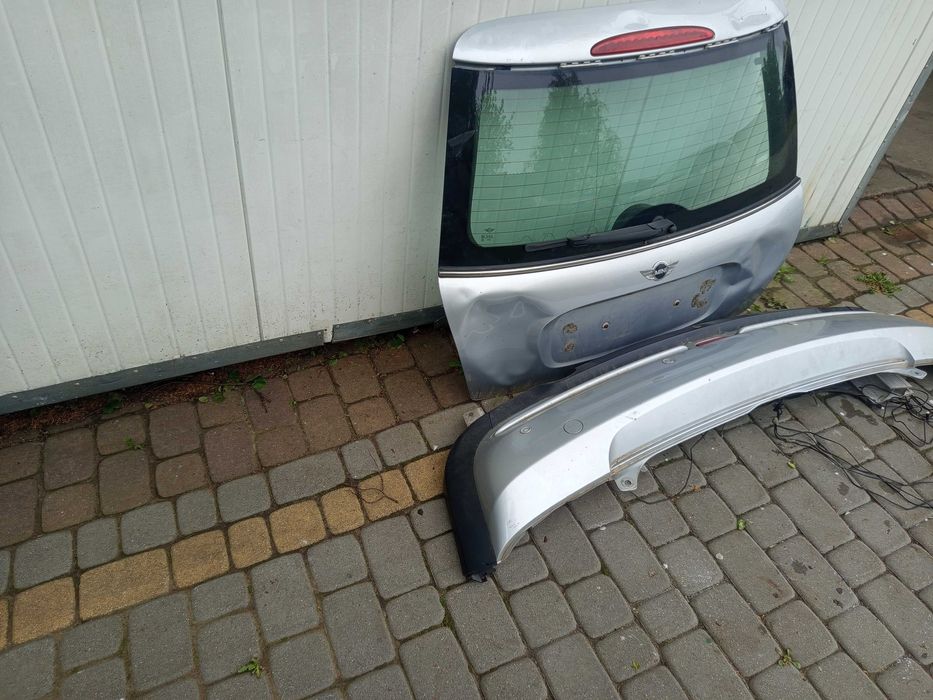 Klapa bagażnika mini r50 r53 srebrna
