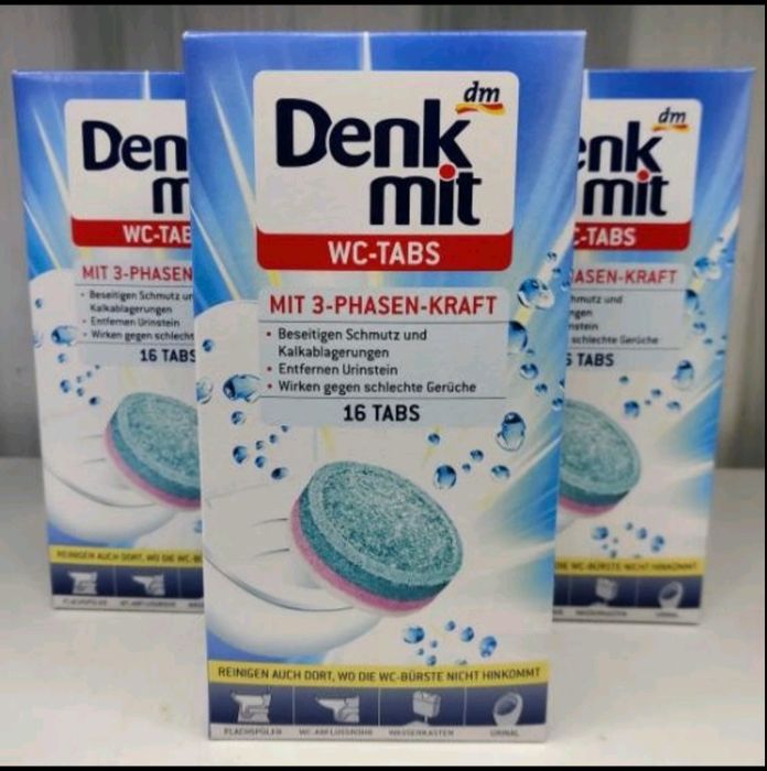 Таблетки дм для унітазу