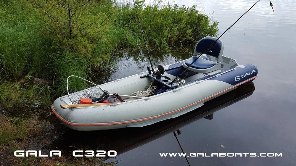 Gala Boats CANOES: C320, C380, C450, C520. Kanu, Kajak, Ponton