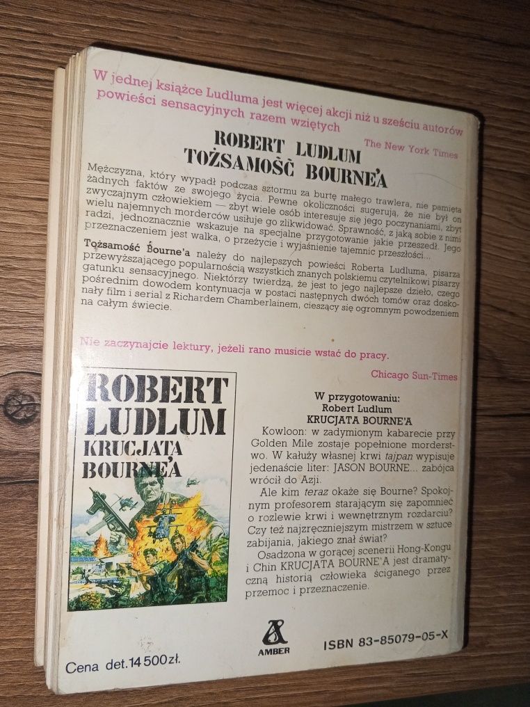 Tożsamość Bourne'a - Robert Ludlum