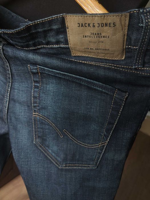 Джинсы Jack&jones Tim jeans Дания w29 stretch navy.