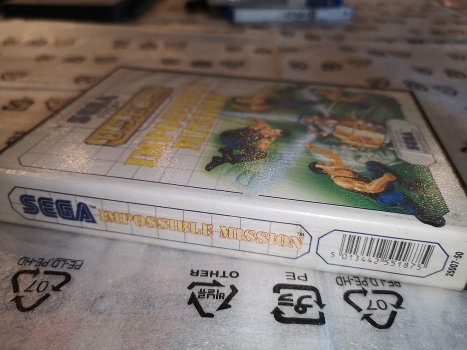 Impossible Mission SEGA MASTER SYSTEM gra (komplet)