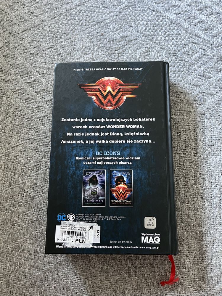 Książka Wonder Woman Zwiastunka Wojny