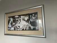 Grafika w ramie Guernica obraz Pablo Picasso 120x70 cm