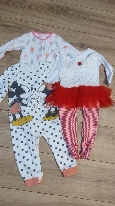 Śpiochy dla dziewczynki roz 80