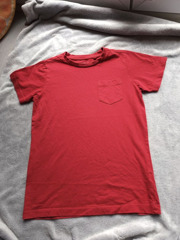 T-shirt, koszulka czerwona next 134