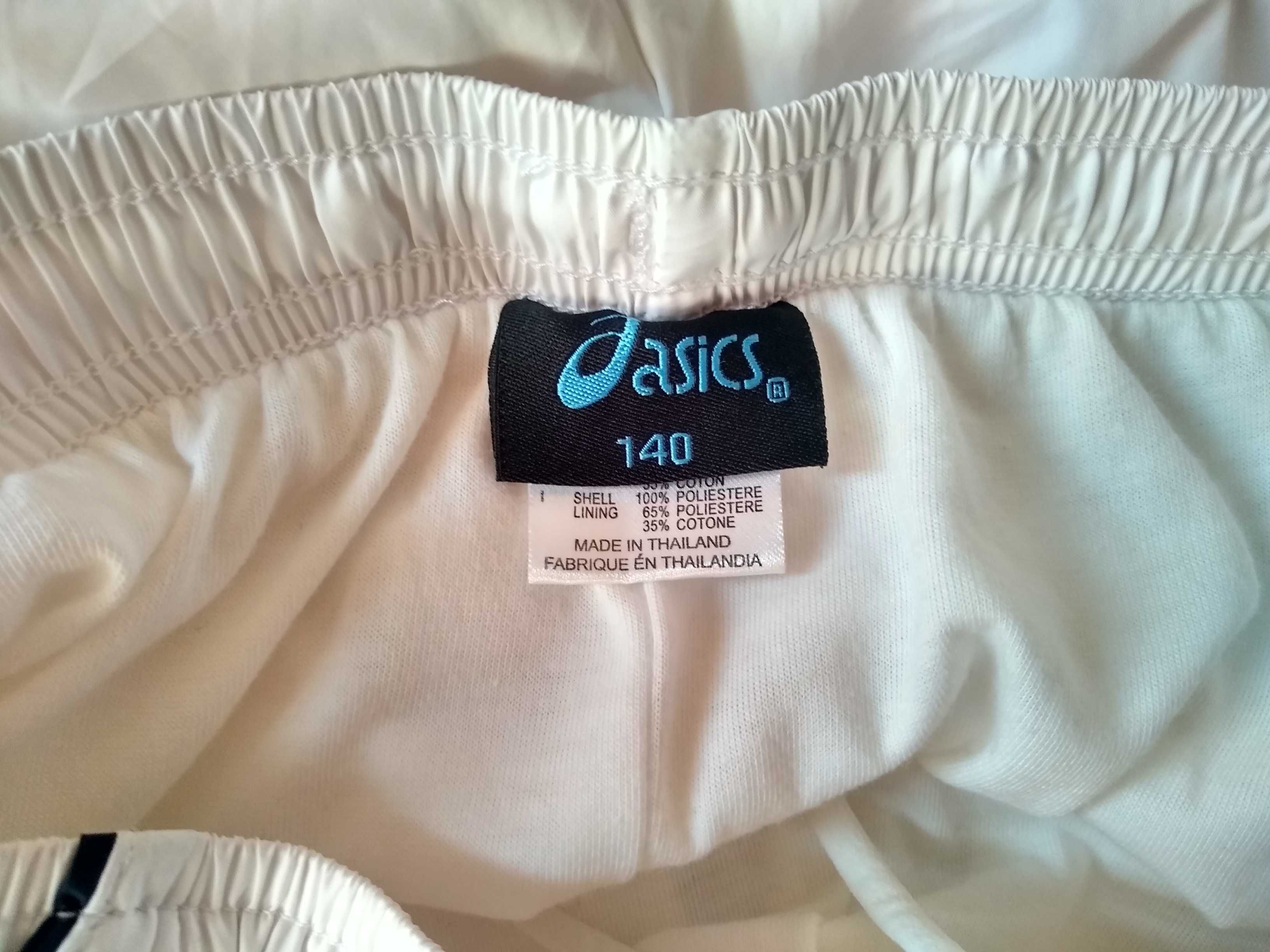 ASICS Japońskie dziecięce spodnie sportowe, Uniseks, 10-11 lat, 140 cm