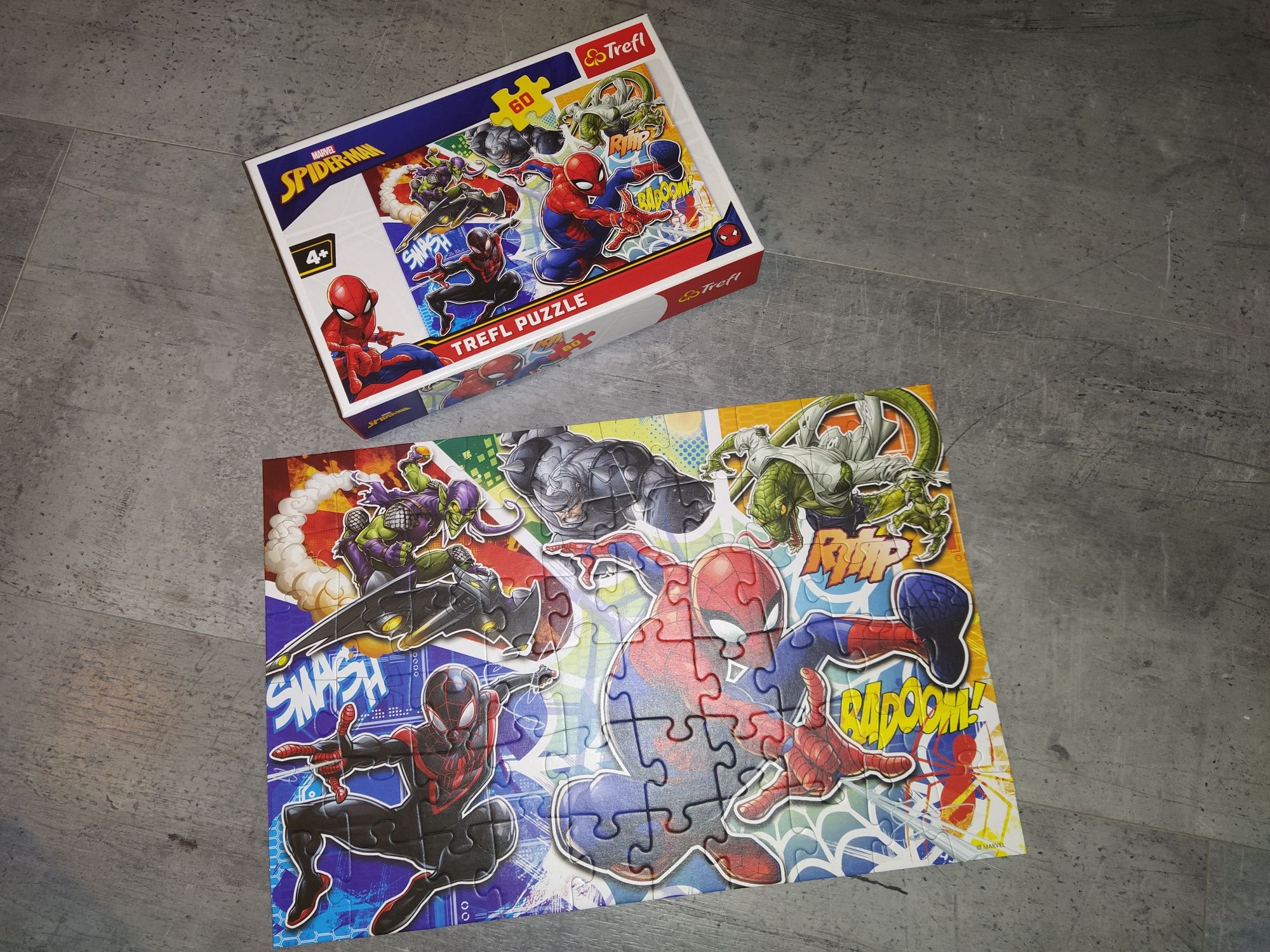 Trefl puzzle Marvel Spiderman 4+, nowea