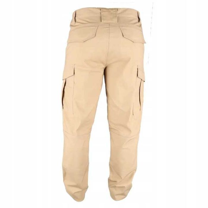 Spodnie robocze DEDRA męskie bojówki ripstop  52 gr 220g/m² slimfit