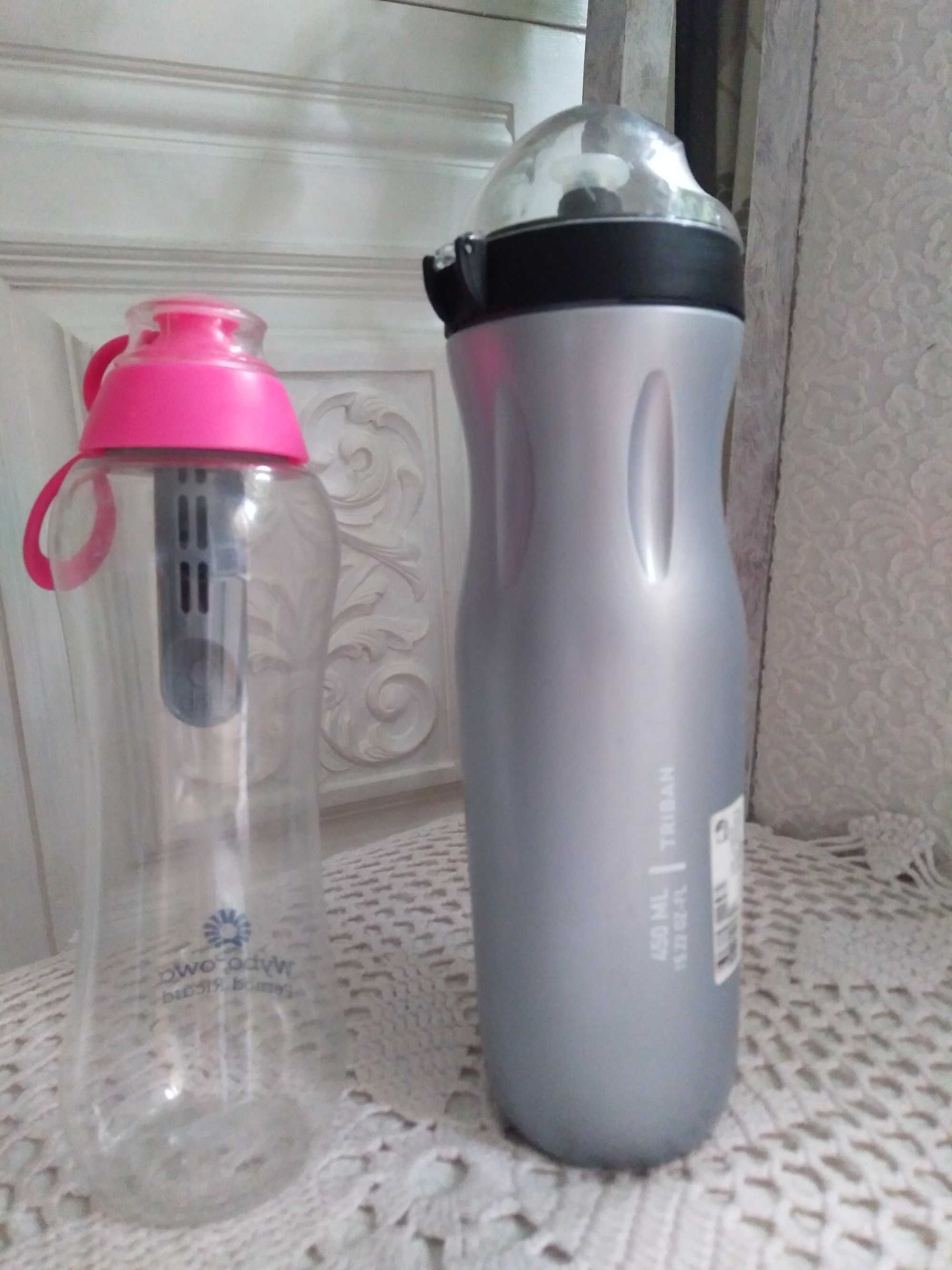 Bidon izotermiczny triban i butelka z filtrem Dafi rowerowe sportowców
