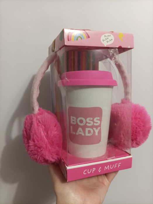 Термо стакан / дорожня кружка з навушниками