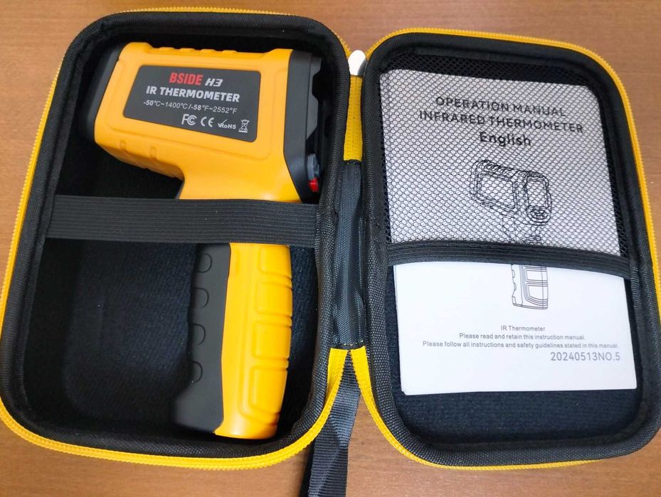 Інфрачервоний термометр BSIDE H3 (от -50 ºC до +1400 ºC) D:S=50:1
