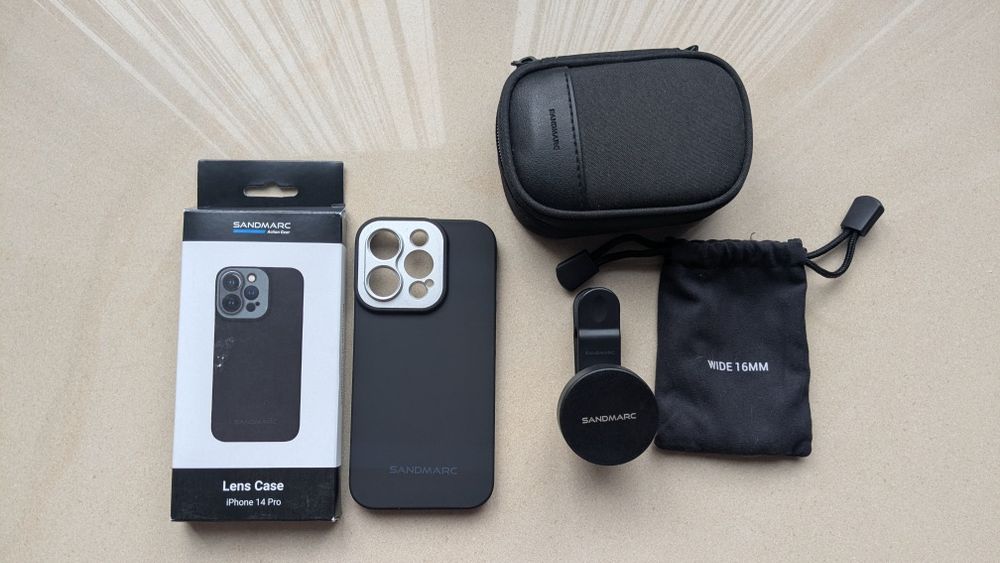 Obiektyw szerokokątny Wide Lens do iPhone 14 Pro, Sandmarc
