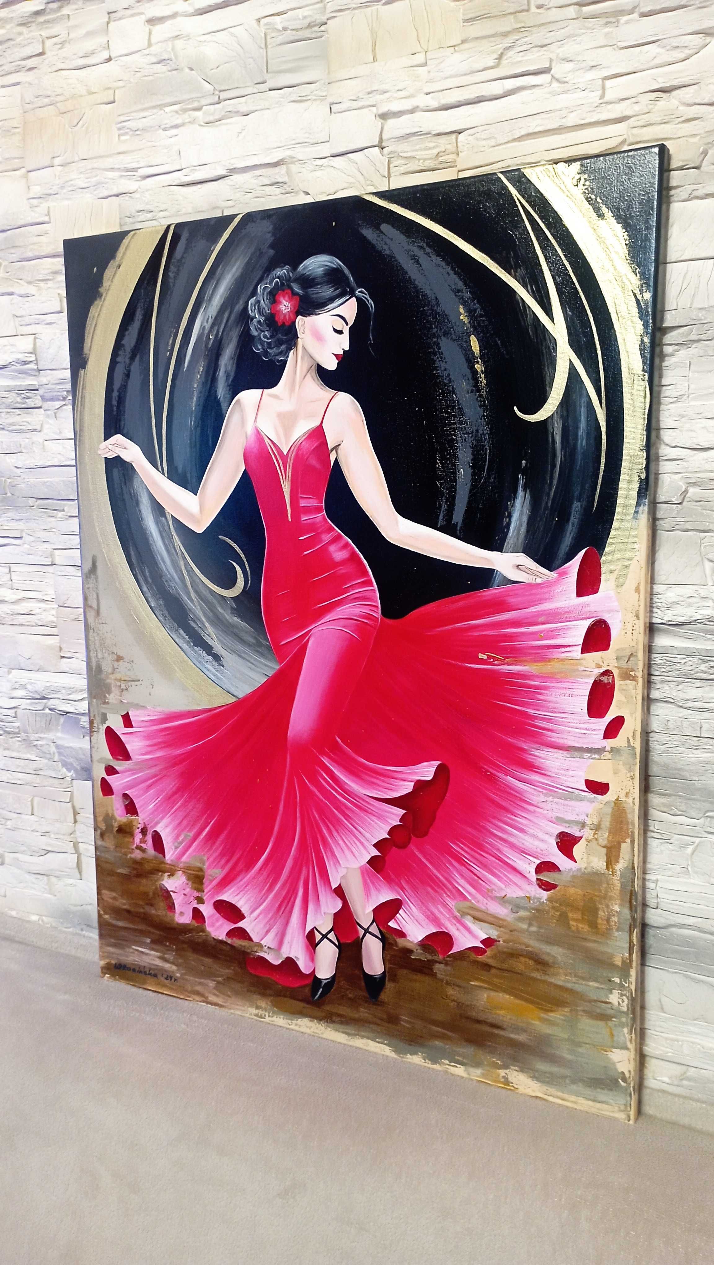 Obraz "Ogniste flamenco"