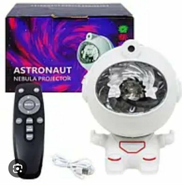 Ночник проектор детский астронавт.нічник дитячий астронавт