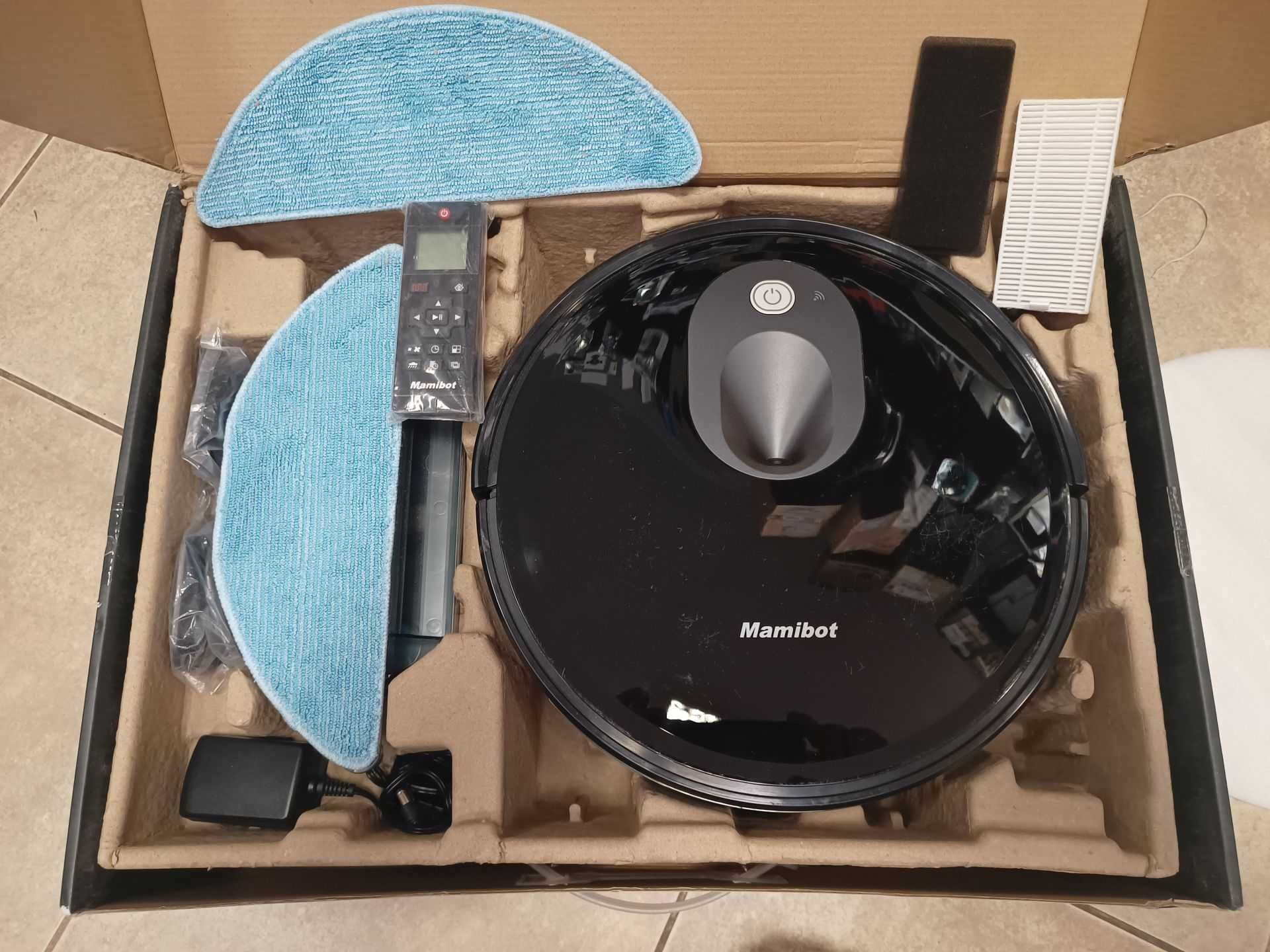 Robot sprzątający Mamibot ExVac680s (czarny)