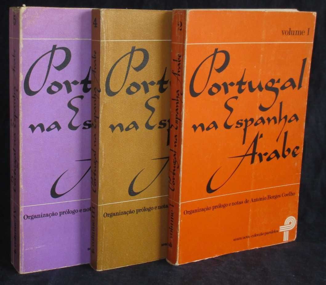 Livros Portugal na Espanha Árabe 3 volumes