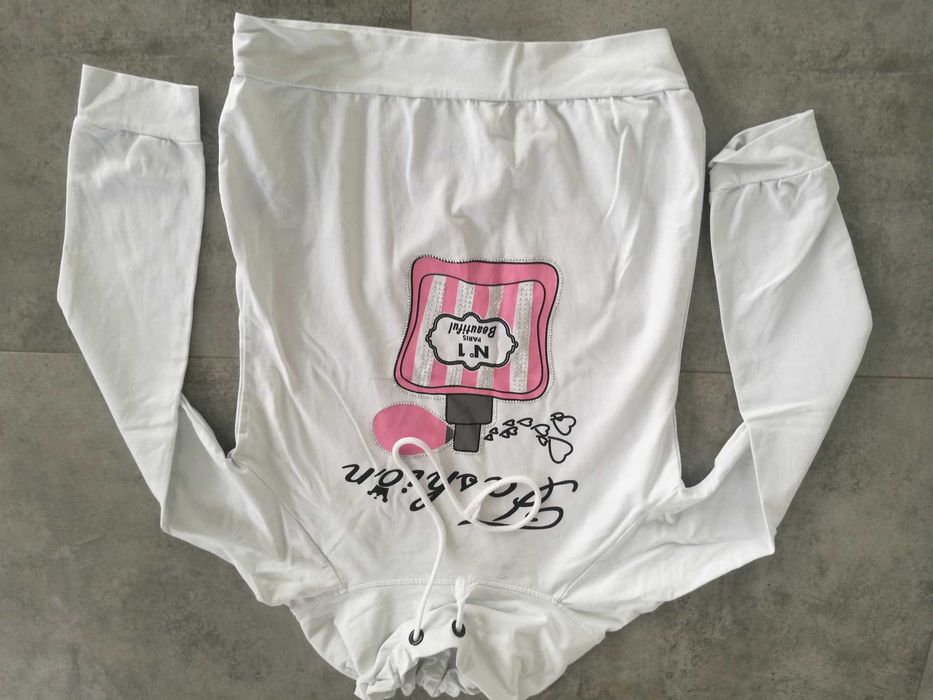 Biała bluza S jak nowa