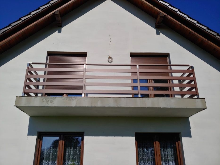 Balustrada balkonowa Classic aluminium taras balkon barierka schody