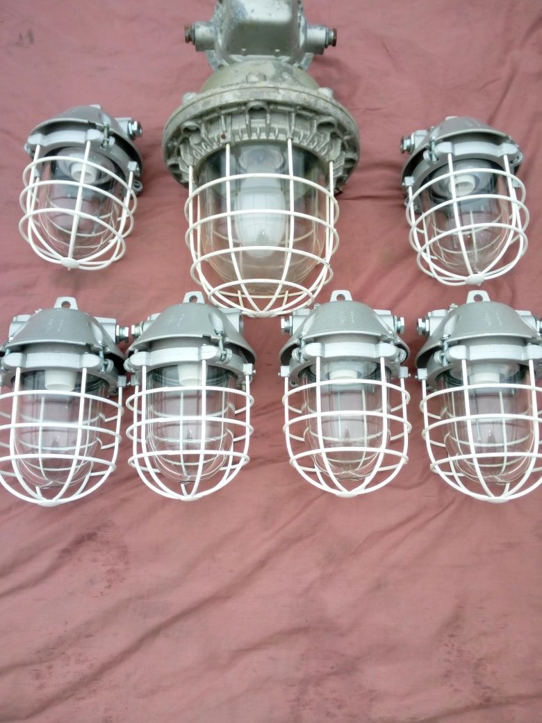 Stare Piękne lampy  LOFT PRL retro