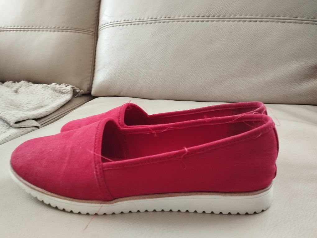 Buty graceland, czerwone , 38