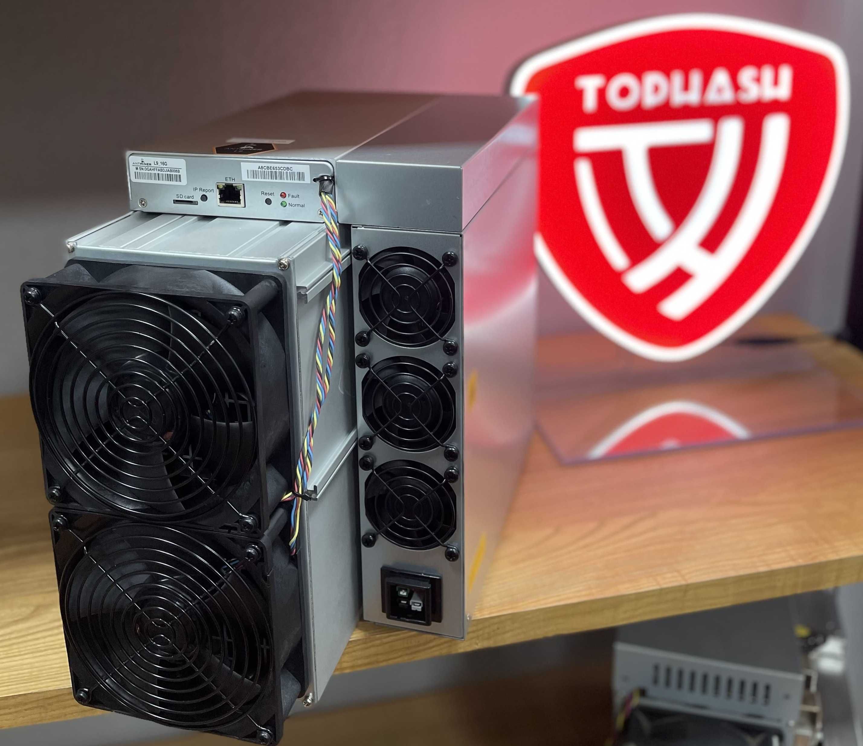 Asic Antminer L9 15 Gh/s – ПРИБУТКОВИЙ МАЙНІНГ Scrypt (LTC/DOGE)