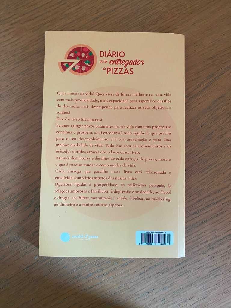 Livro “Diário de um entregador de Pizzas”