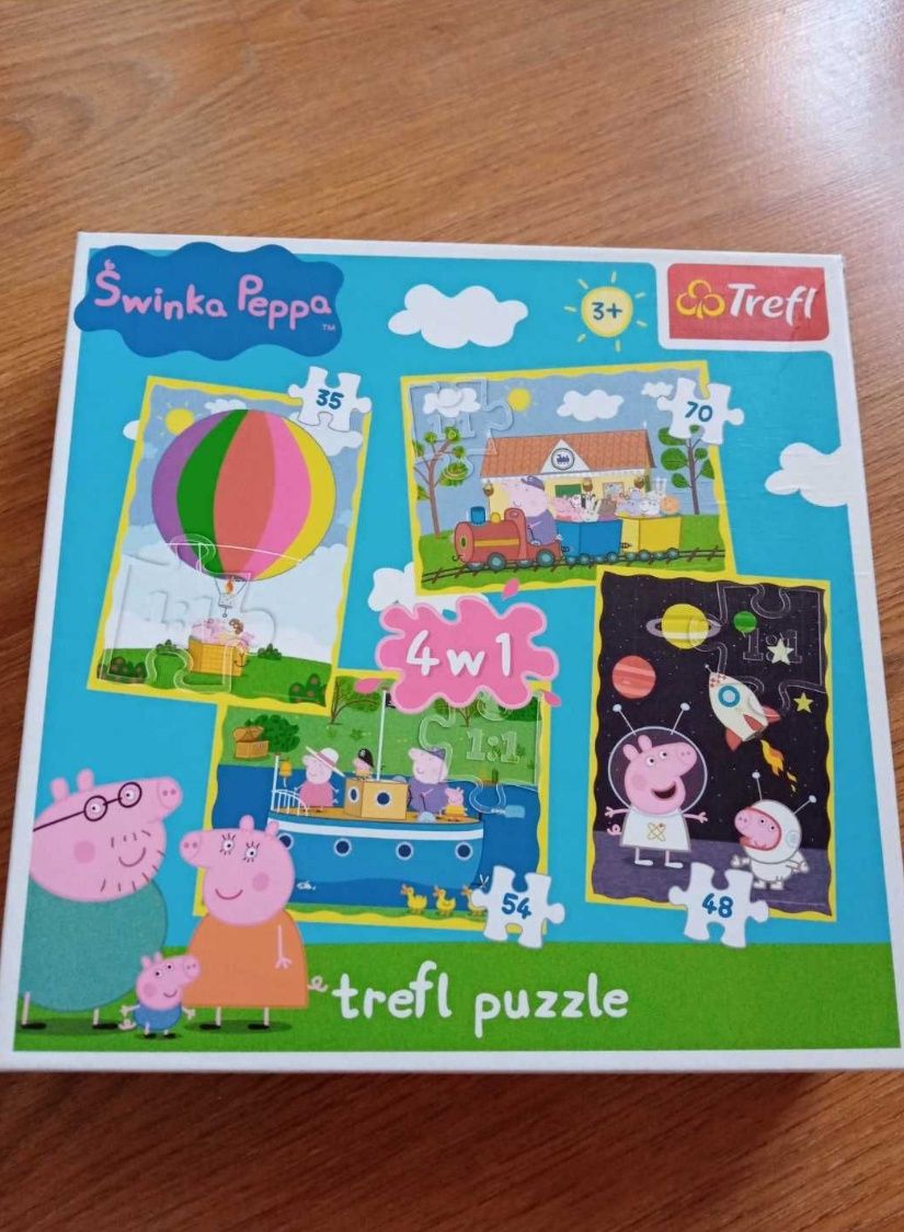 Puzzle Świnka Peppa