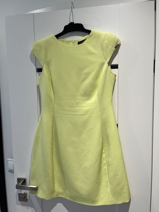 Sukienka 38 żółty pastelowy