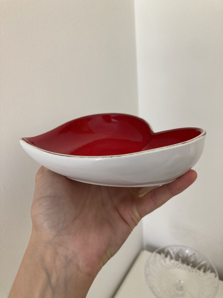 Taça coração vermeho Greenfields - handmade UK
