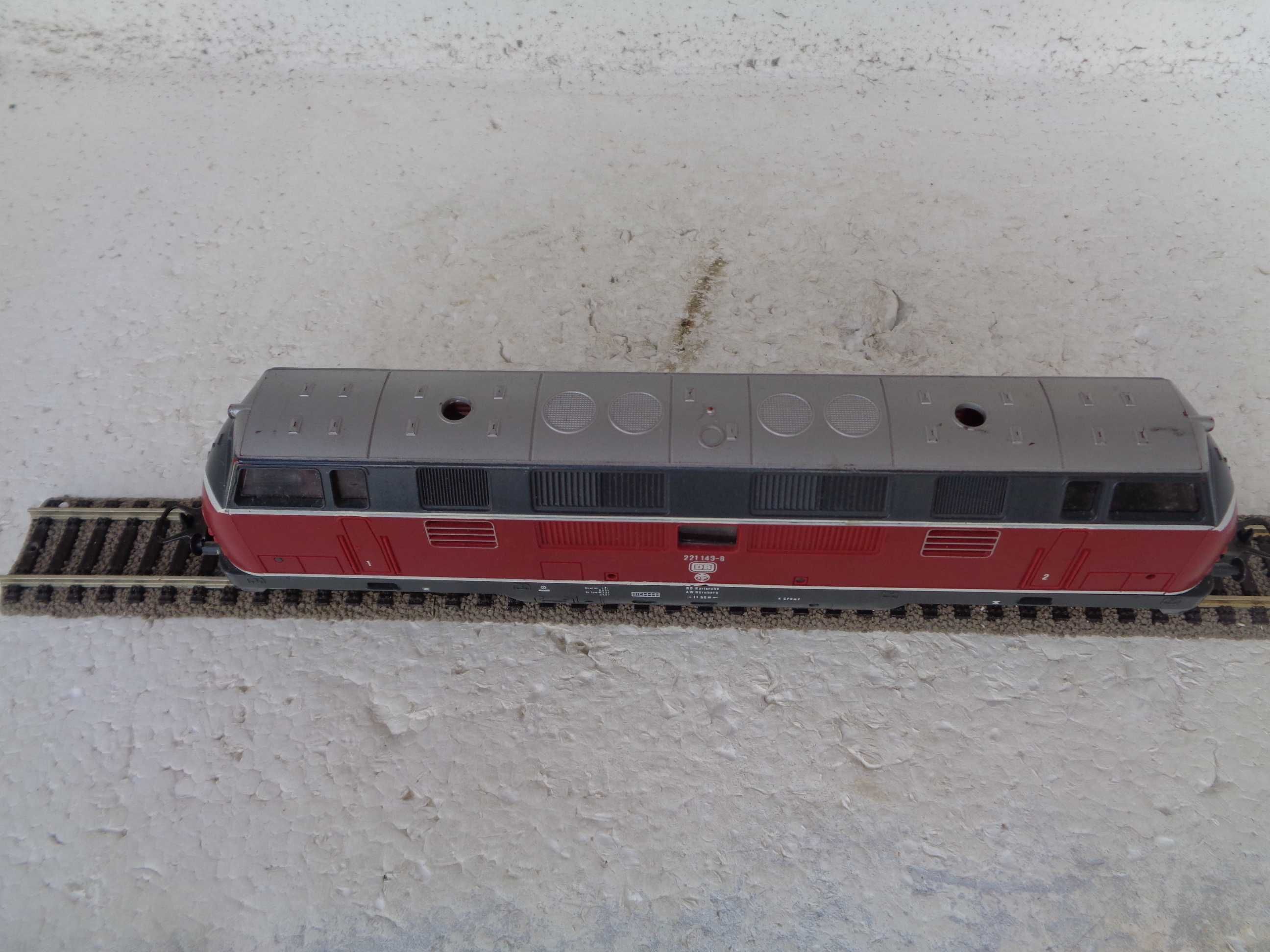 1:87 LIMA Locomotiva Diesel V 221 da DB comboio-