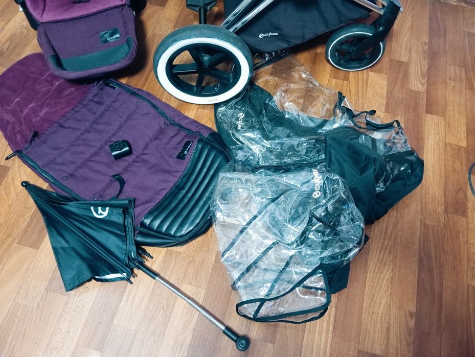 Только до завтра 10600!Коляска Cybex Priam 2в1 + аксессуары