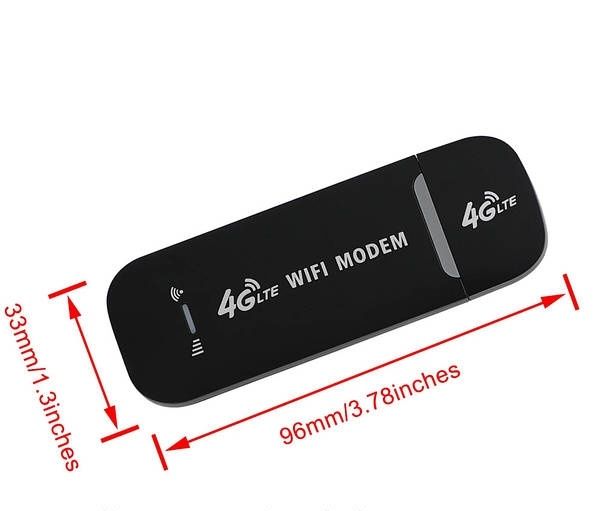 Мобільний 4G модем під сім карту 150 Мб/с, USB, WI-FI, вай фай модем