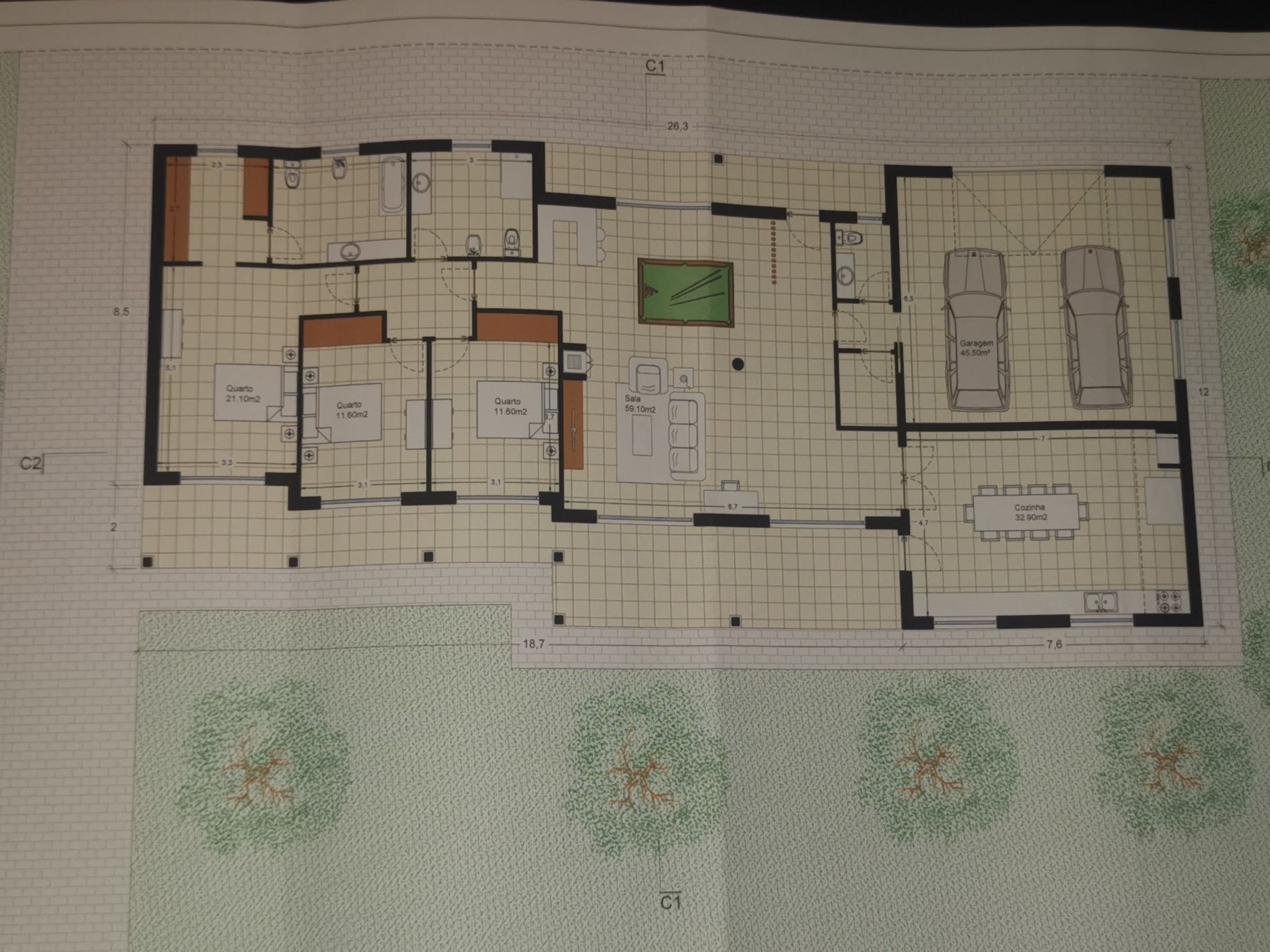 Terreno com projecto aprovado
