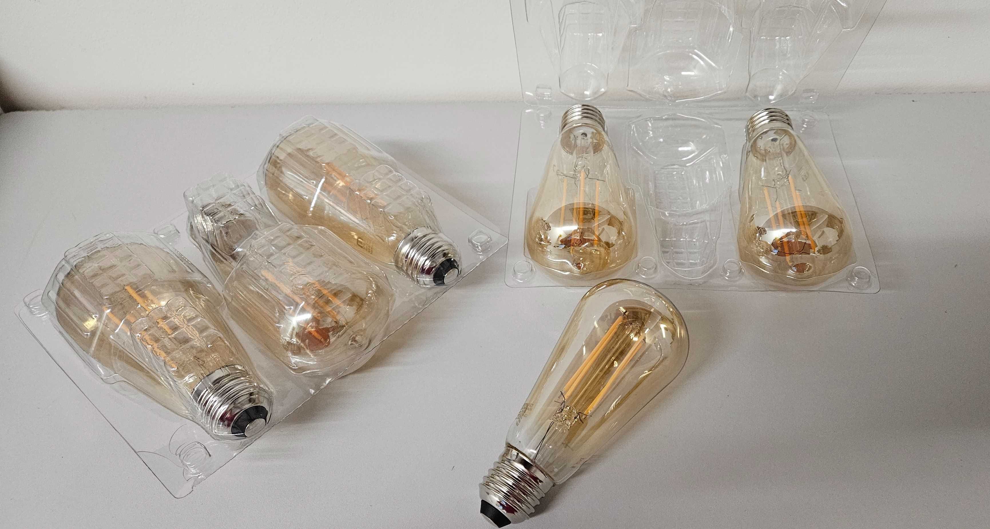 Żarówka LED gwint Edisona E27, 6,5 W 2500K ciepła biel zestaw 6 szt